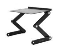 SilentiumPC Stolik Atlas NT-L10 (aluminium, do 17,3", czarna) - 149483 - zdjęcie 1